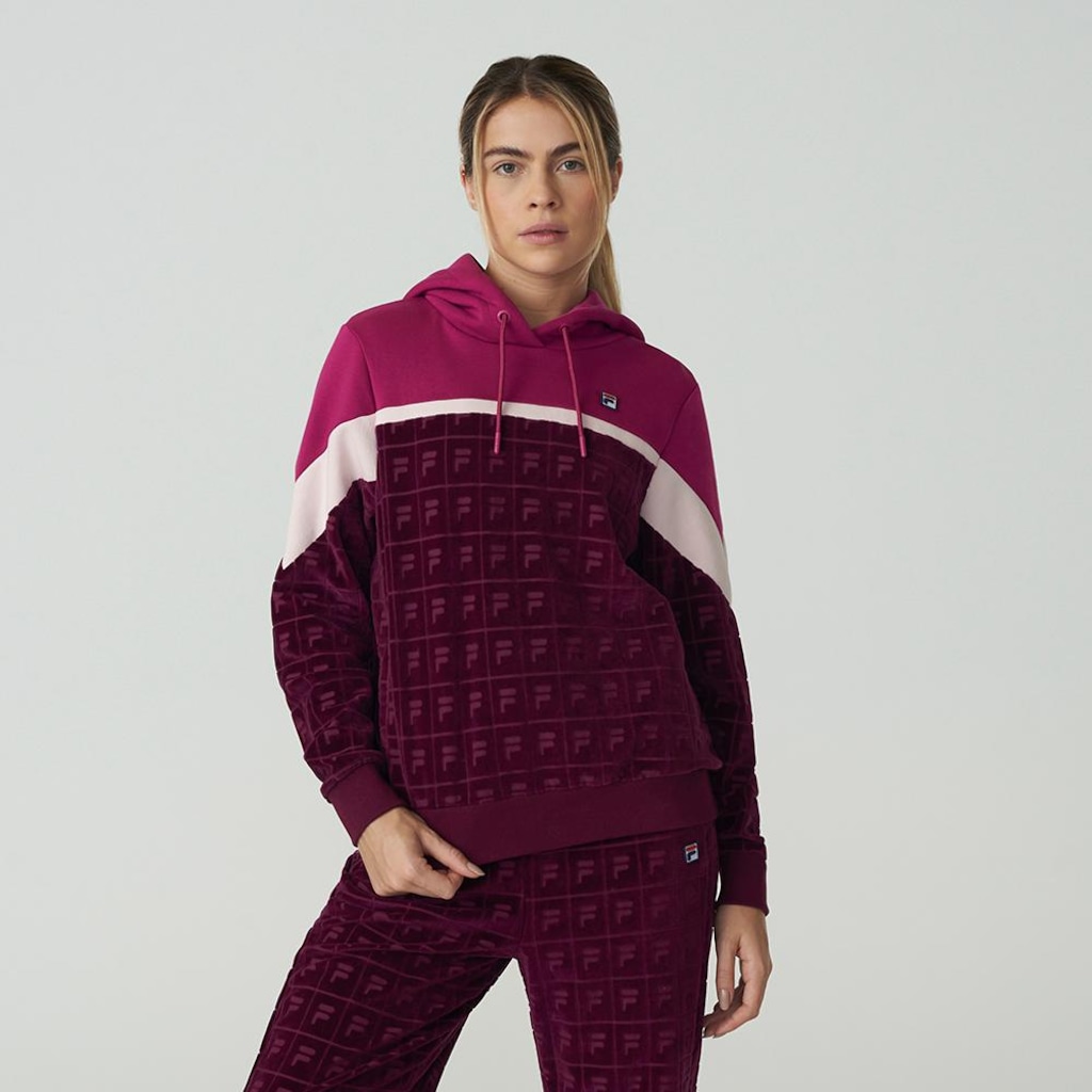 Imagem 1 do produto Casaco Com Capuz Fila Lorri Feminino