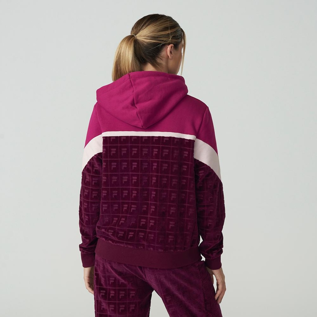 Imagem 2 do produto Casaco Com Capuz Fila Lorri Feminino