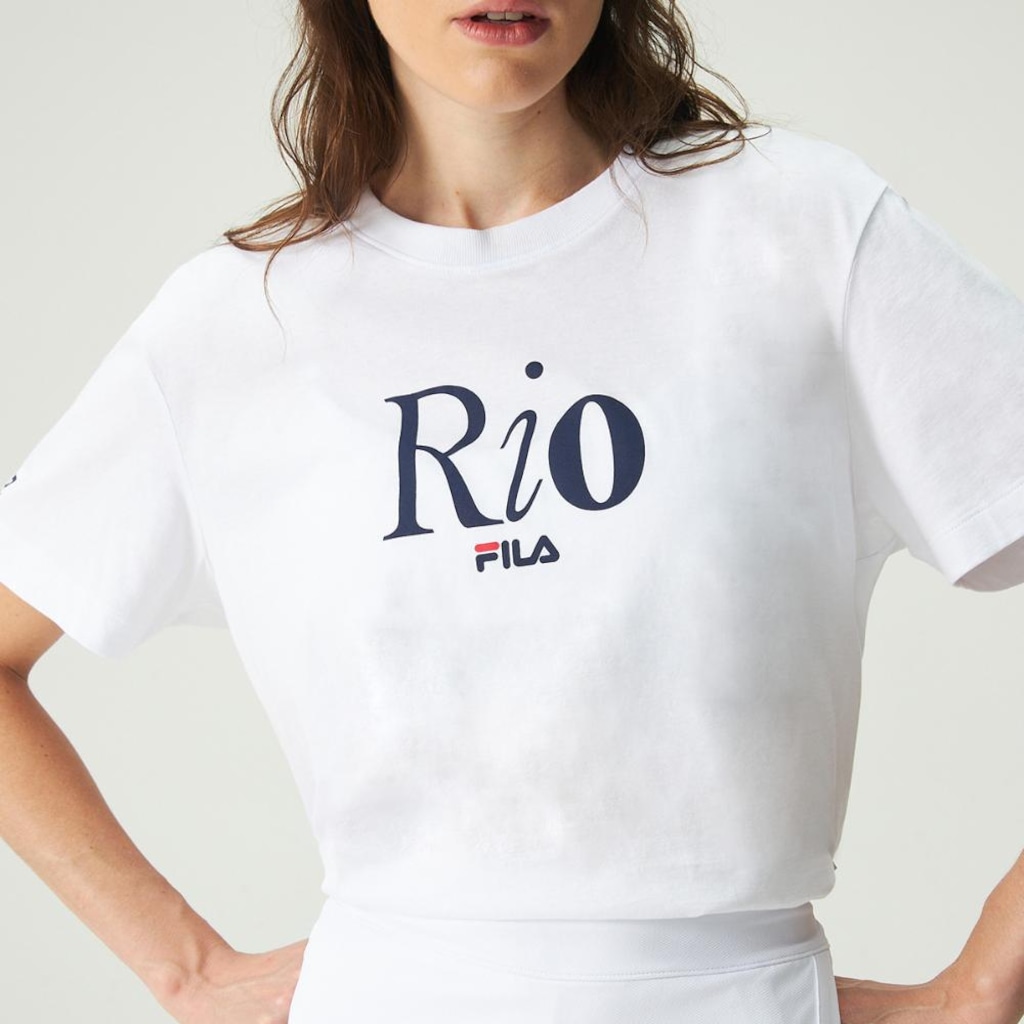 Imagem 4 do produto Camiseta Fila Box Rio Feminina
