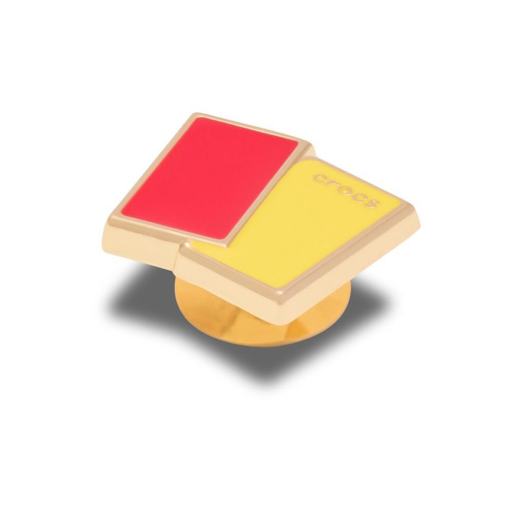 Imagem 2 do produto Jibbitz™ Crocs Cartão Vermelho e Amarelo