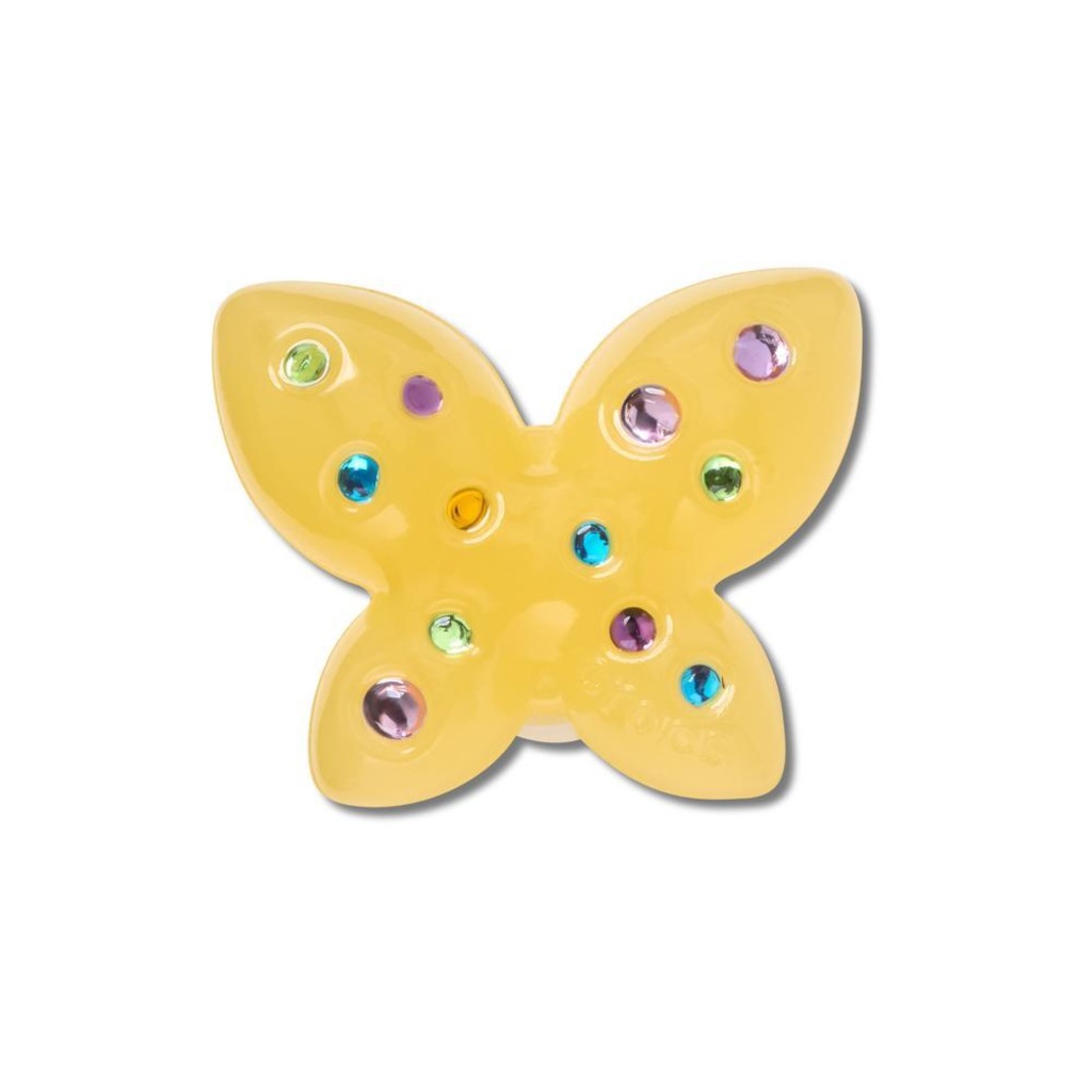 Imagem 1 do produto Jibbitz™ Crocs Borboleta Delicada com Gemas