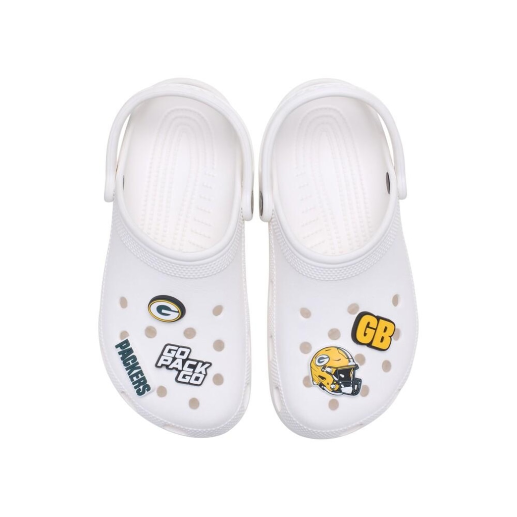 Imagem 2 do produto Jibbitz™ Crocs NFL Green Bay Packers Pack com 5 Peças
