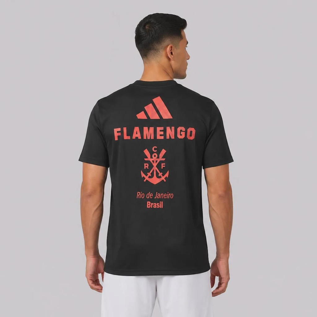 Imagem 4 do produto Camiseta do Flamengo adidas SZN GR Masculina