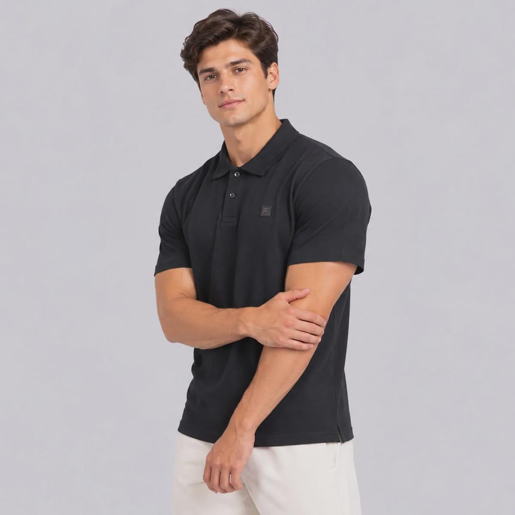 Imagem 2 do produto Camisa Polo Fila Regular F-Box Masculina
