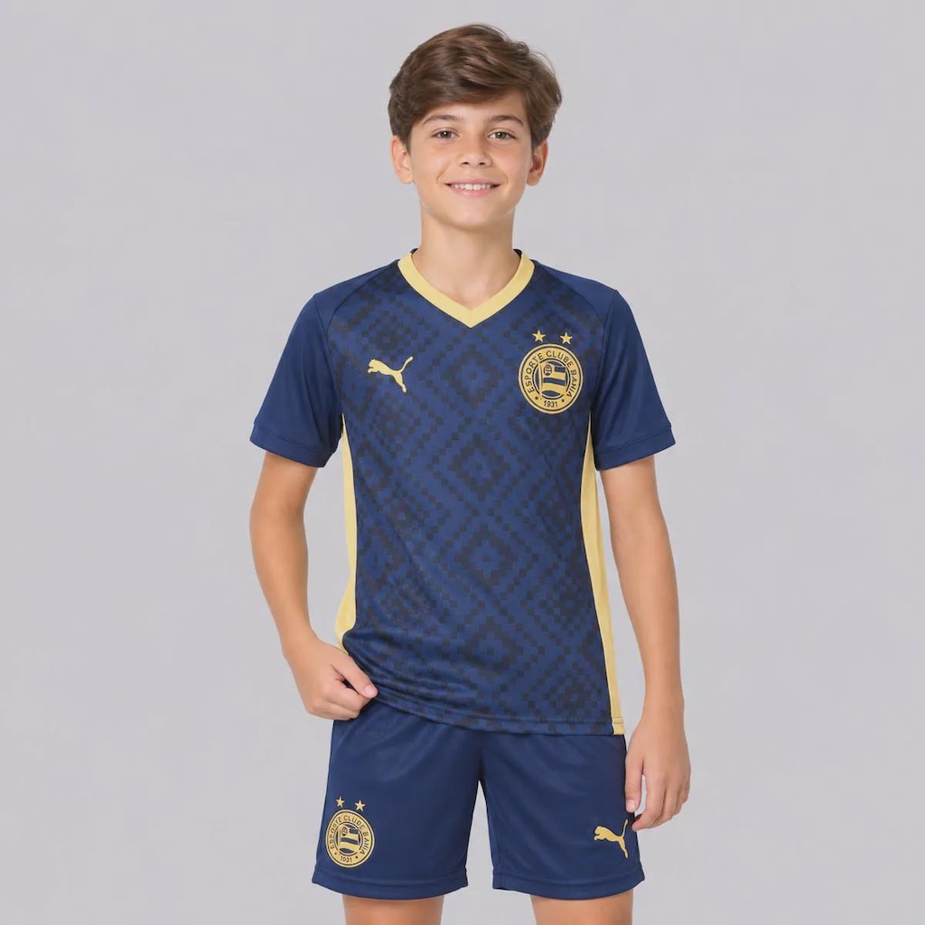 Imagem 1 do produto Camisa do Bahia III 26/27 Puma Infantil