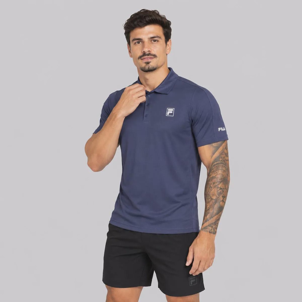 Imagem 2 do produto Camisa Polo Fila Tennis Line III Masculina
