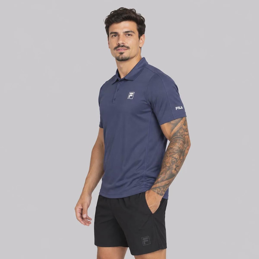 Imagem 3 do produto Camisa Polo Fila Tennis Line III Masculina