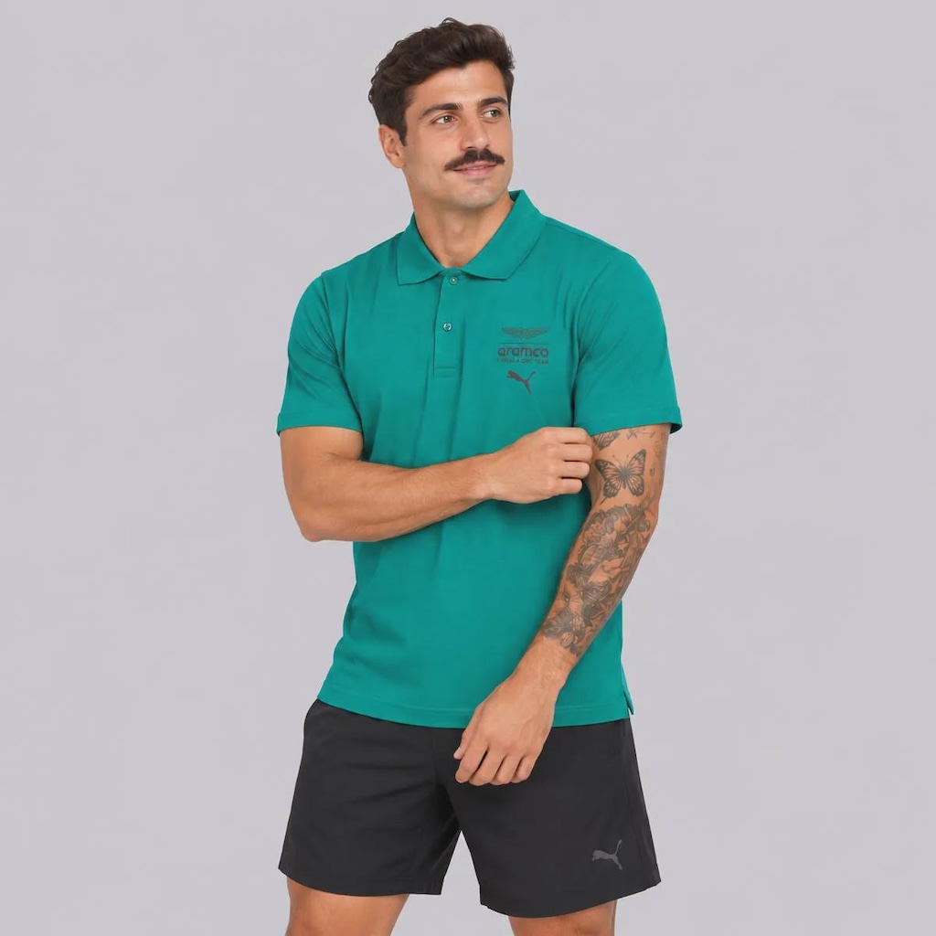 Imagem 2 do produto Camisa Polo Puma AMF1 Essential Masculina