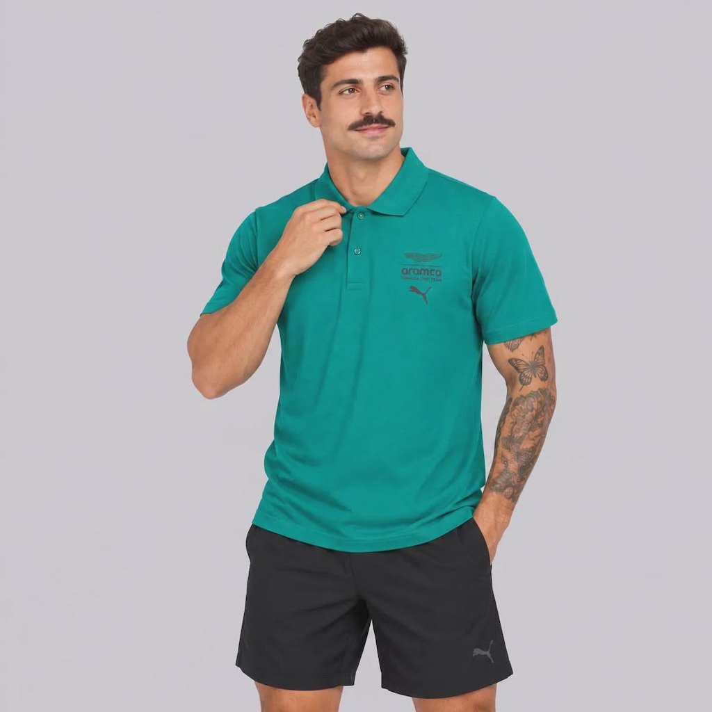 Imagem 3 do produto Camisa Polo Puma AMF1 Essential Masculina
