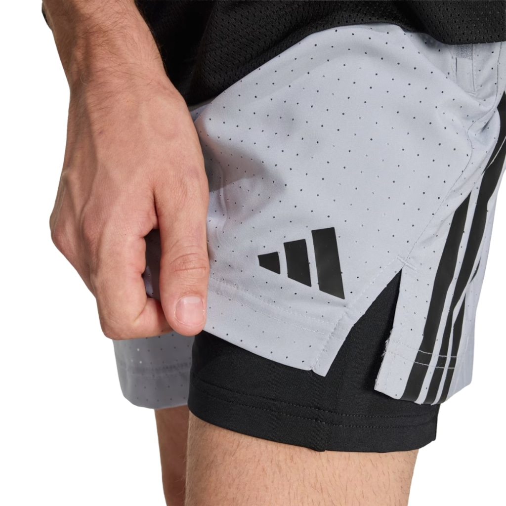 Imagem 2 do produto Short Treino adidas Tech Essentials 2 em 1 Masculino
