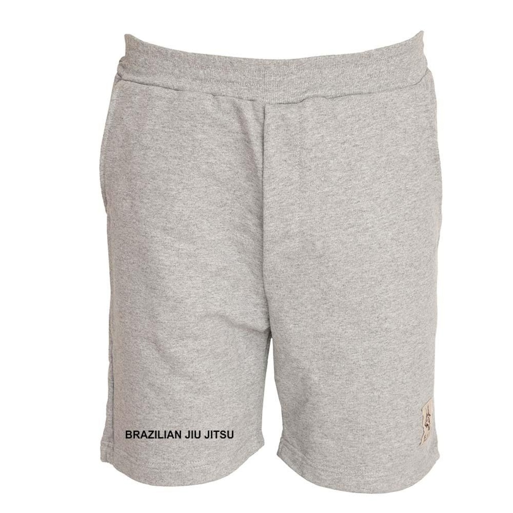 Imagem 1 do produto Bermuda de Moletom Ragor Jiu Jitsu Academia Casual Treino Masculina