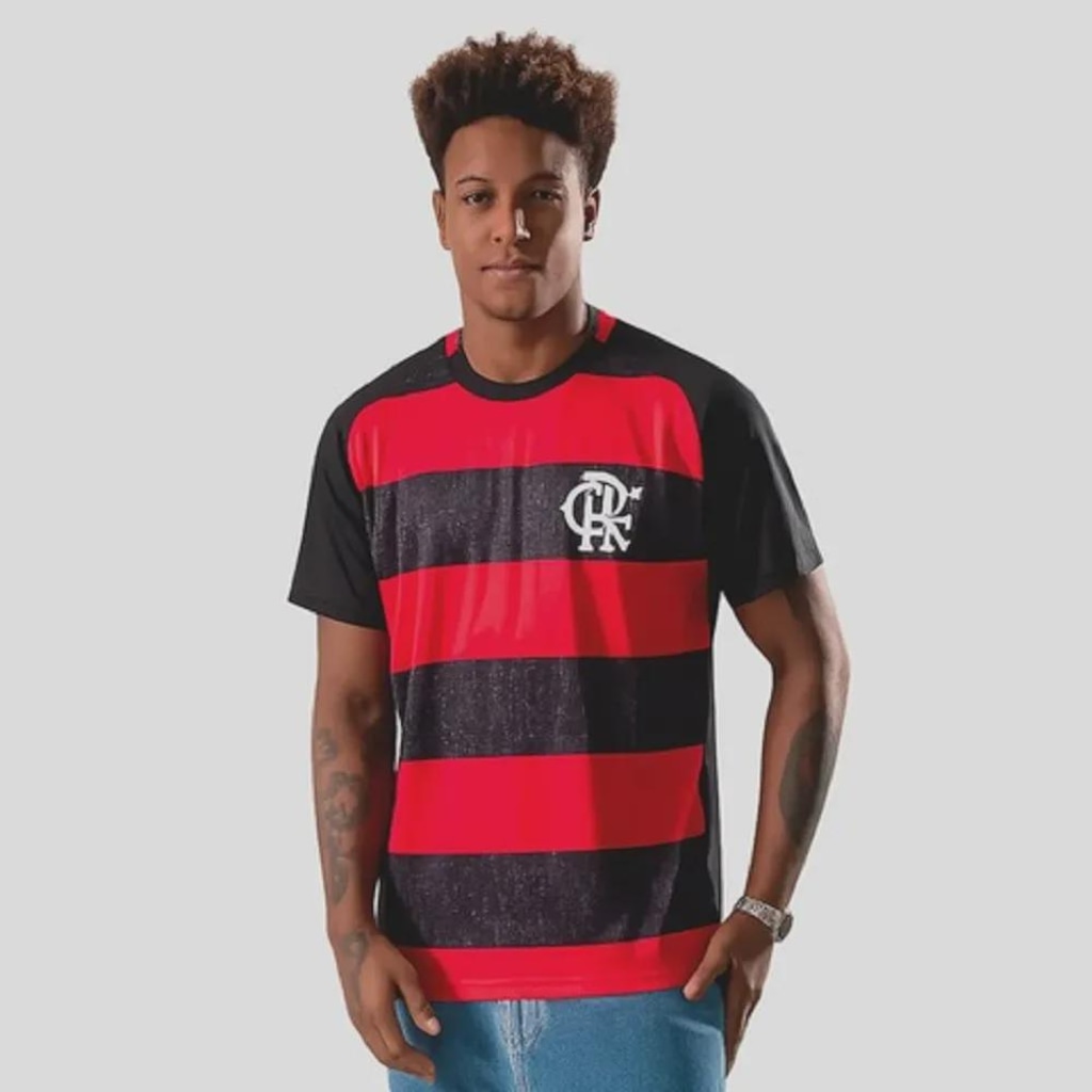 Imagem 2 do produto Camiseta Braziline Flamengo Dive Masculina