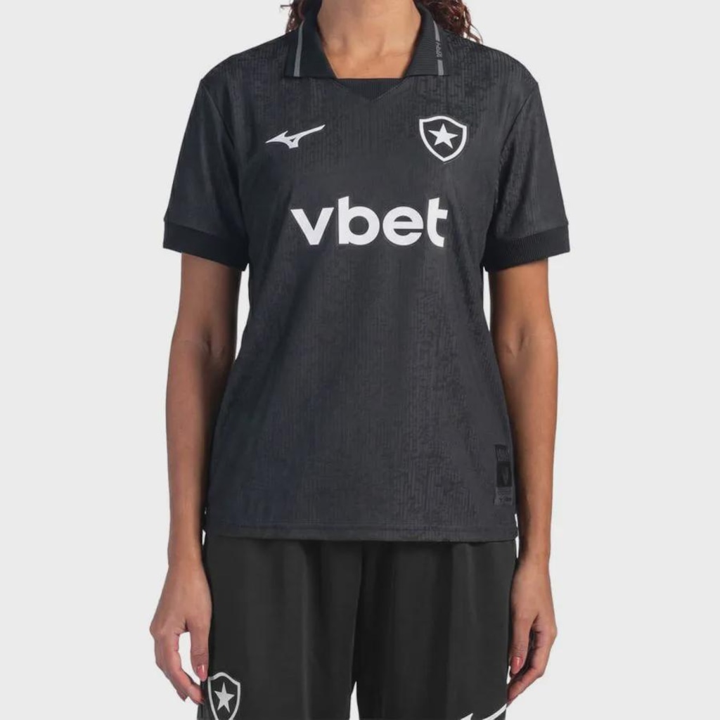 Imagem 4 do produto Camisa do Botafogo II 26/27 Mizuno Feminina