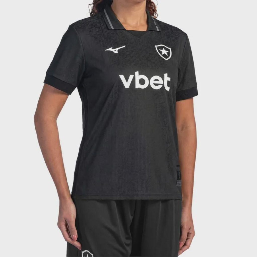 Imagem 5 do produto Camisa do Botafogo II 26/27 Mizuno Feminina