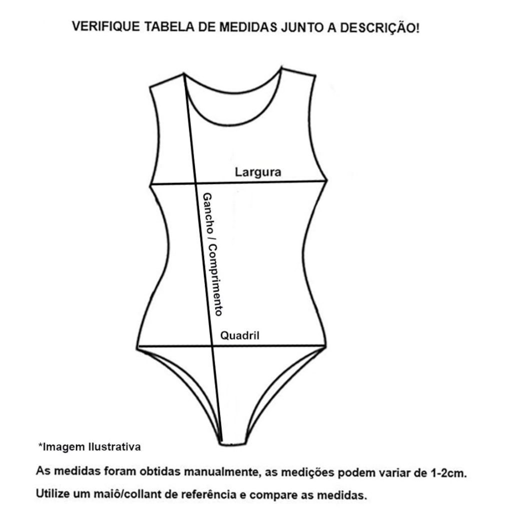 Imagem 3 do produto Maiô de Natação Kanxa KX Poliamida Plus Size Feminino