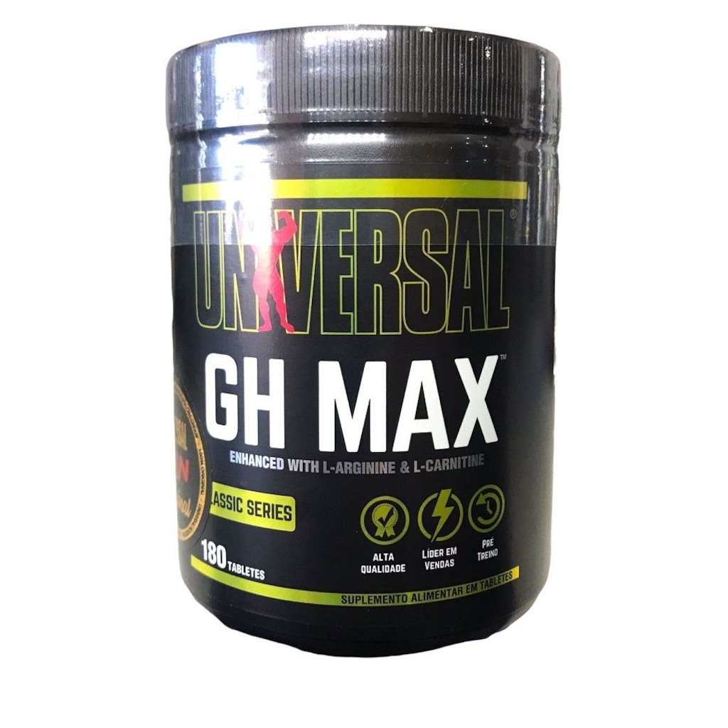 Imagem 1 do produto GH Max Universal Nutrition - 180 Tabs