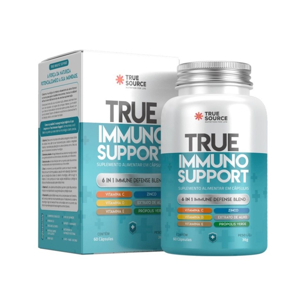 Imagem 1 do produto Vitamina True Immuno Support - 60 Caps