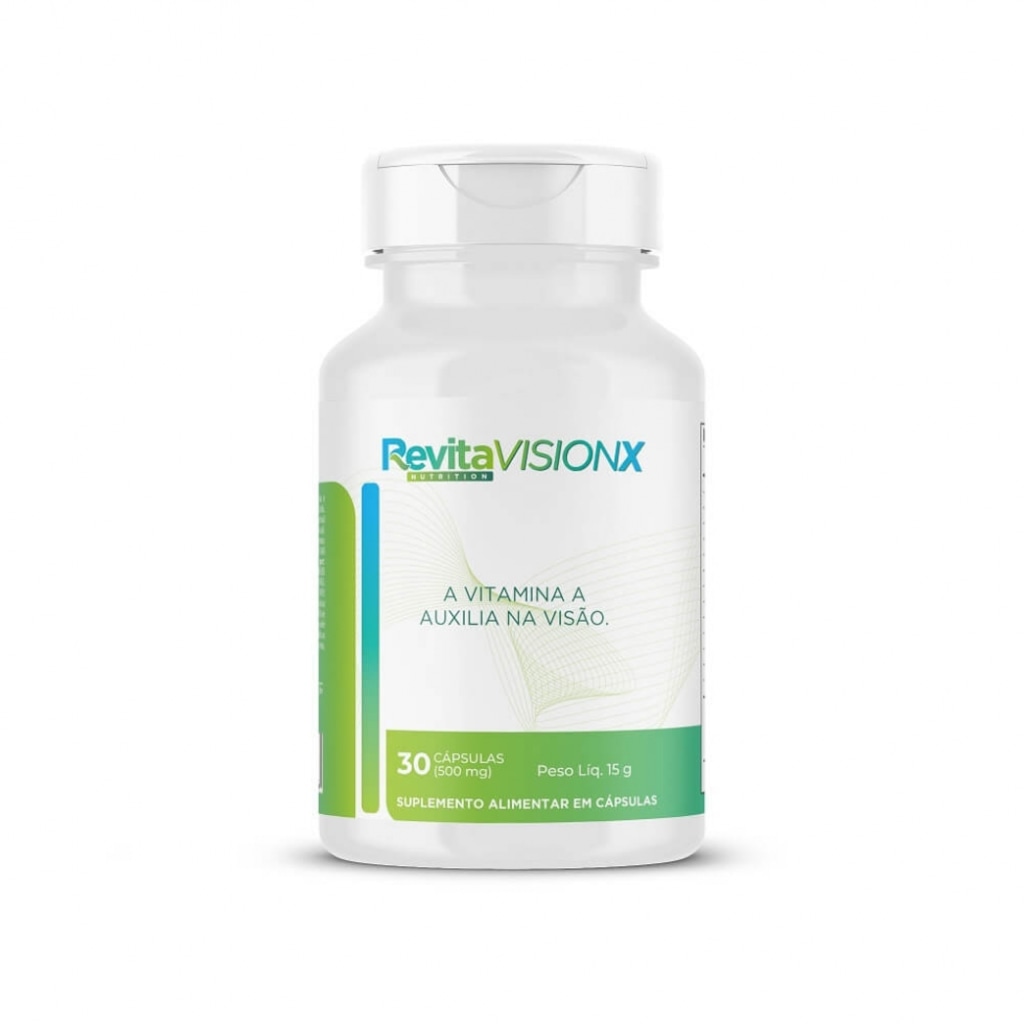 Imagem 1 do produto Suplemento Revita VisionX 500mg 30 Cápsulas