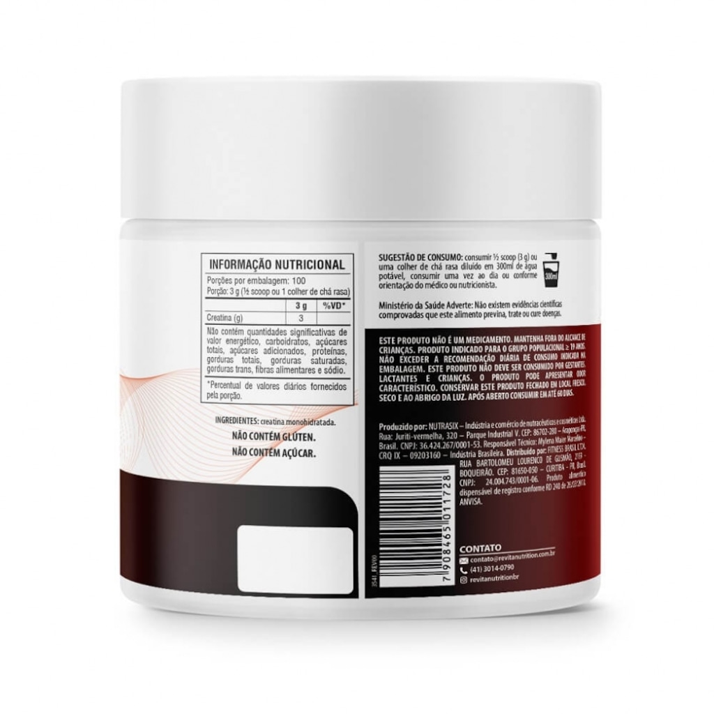 Imagem 2 do produto Suplemento Alimentar Revita Crea - 300g