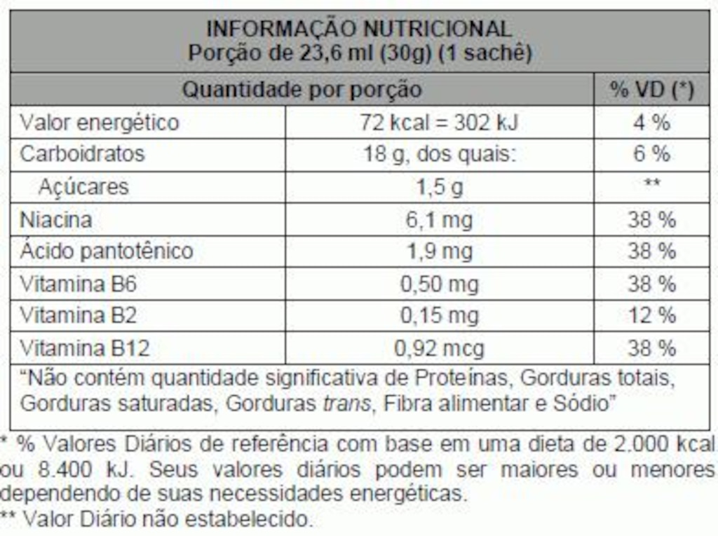 Imagem 2 do produto Carb Up Black Gel Probiótica - Baunilha - 30g