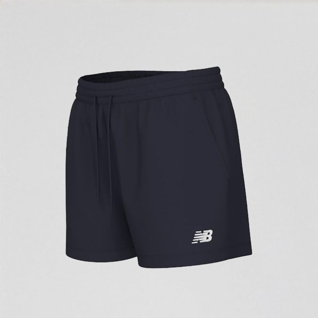 Imagem 1 do produto Short de Moletom New Balance Essential Coastal Fleece Feminino