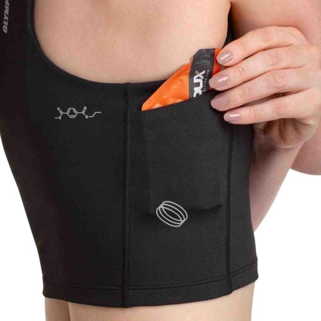 Imagem 3 do produto Top Nadador Alongado com Bolso Olympikus Corre Feminino