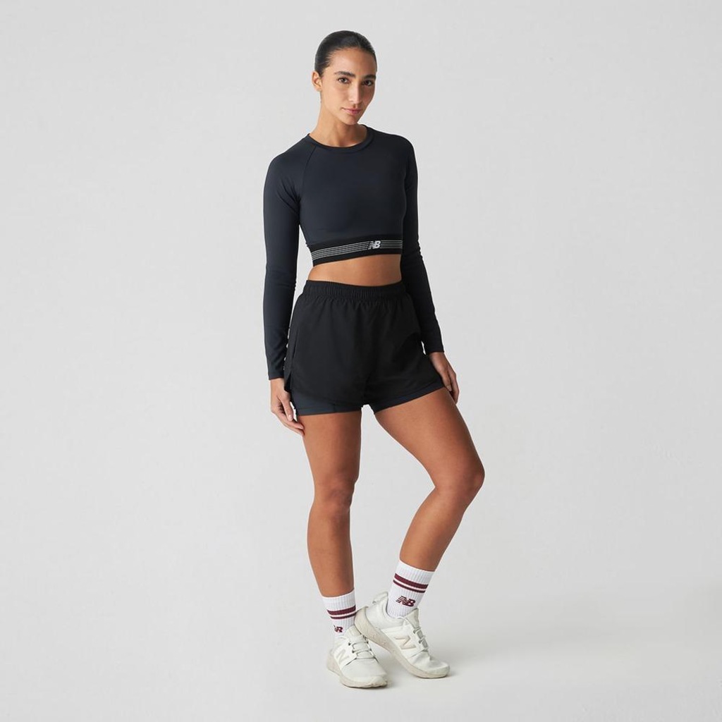 Imagem 5 do produto Short Duplo New Balance Essential 2 Feminino