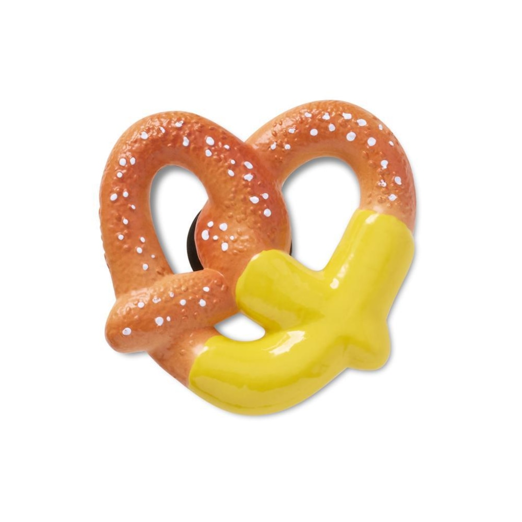 Imagem 1 do produto Jibbitz Crocs Pretzel Mergulhado na Mostarda Único - Unissex