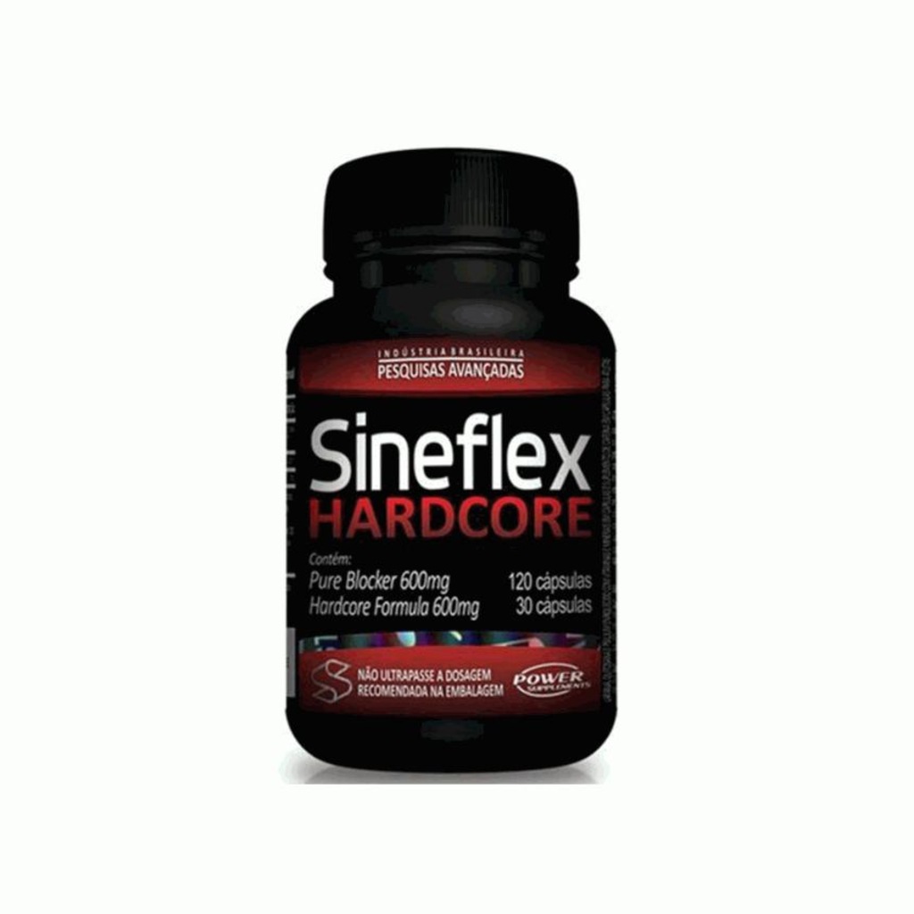 Imagem 1 do produto Sineflex Hardcore Power Supplements (120 caps)