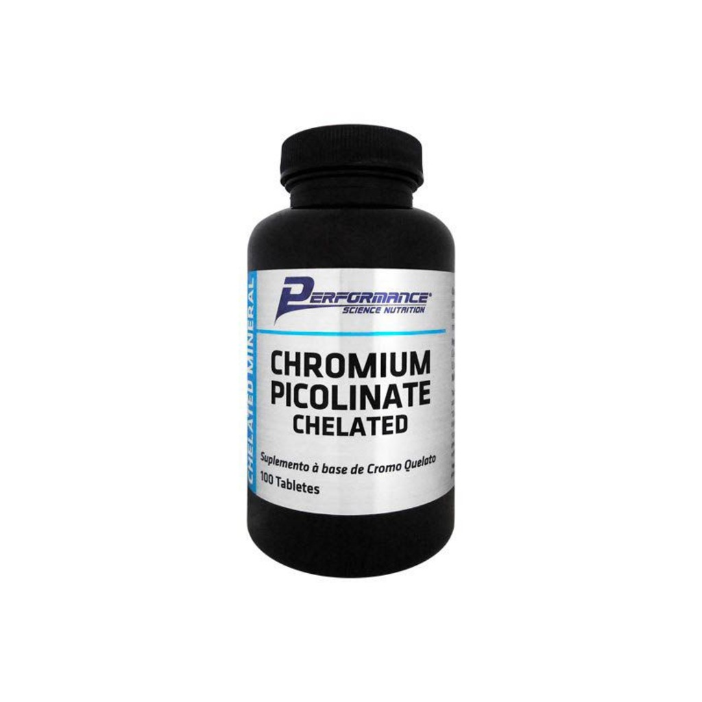 Imagem 1 do produto Chromium Picolinate Chelated Performance Nutrition (100 Tabs)