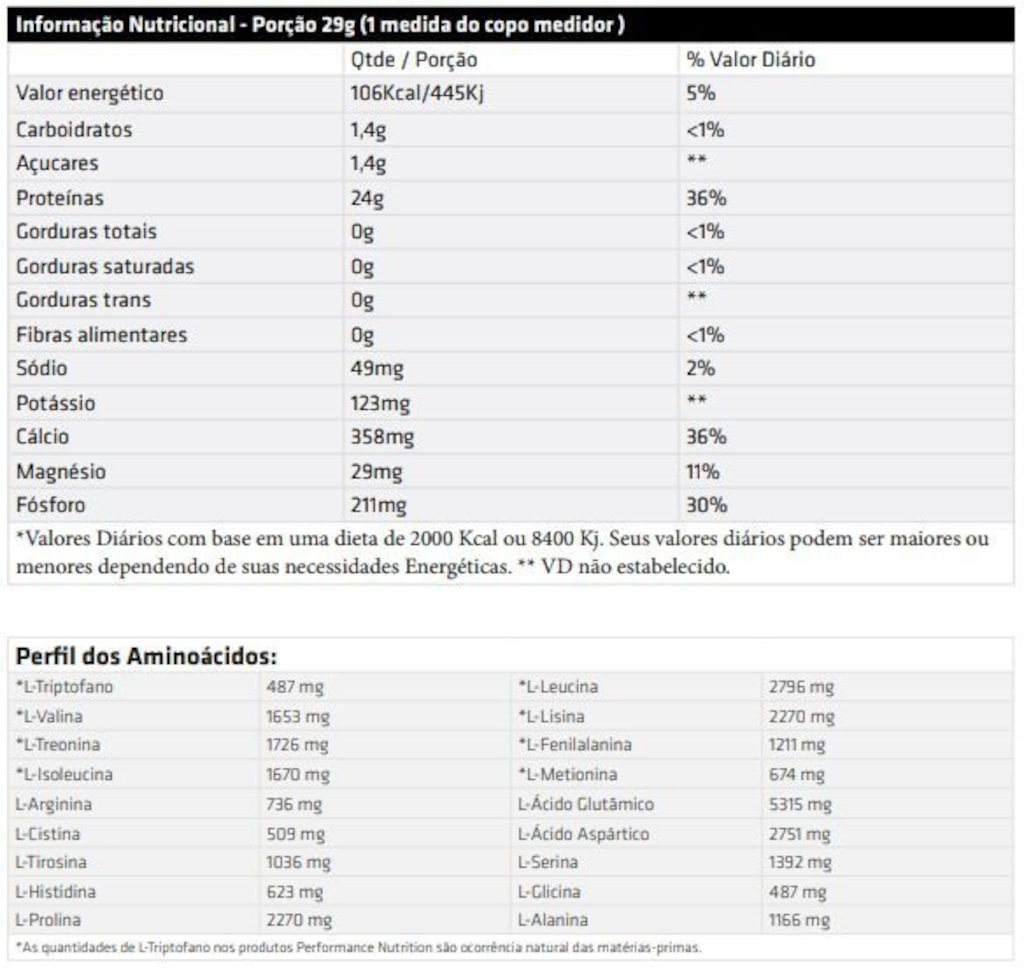 Imagem 2 do produto Bio Casein Performance Nutrition (909g)