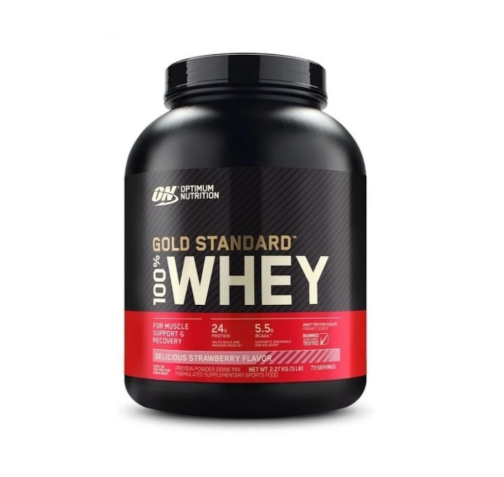 Imagem 1 do produto 100% Whey Protein Gold Standard Optimum Nutrition 2,270kg