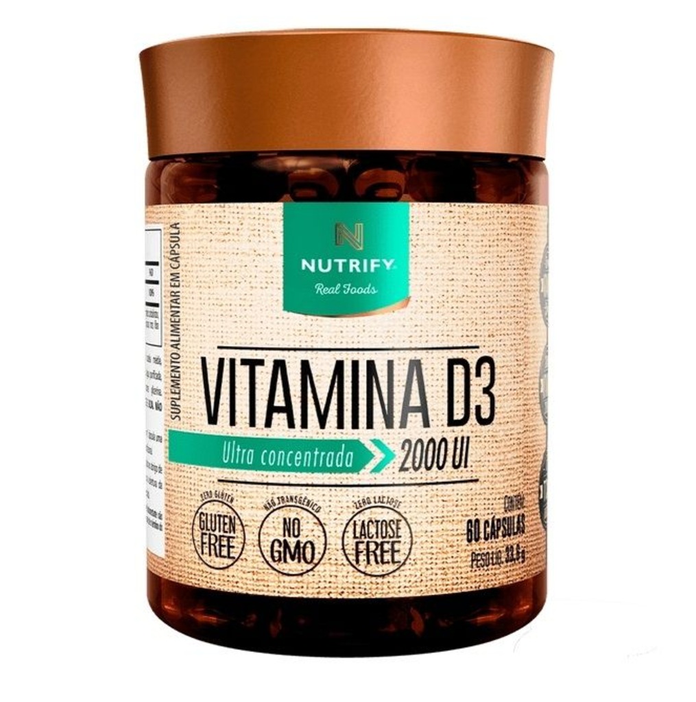 Imagem 1 do produto Vitamina D3 2000UI Nutrify