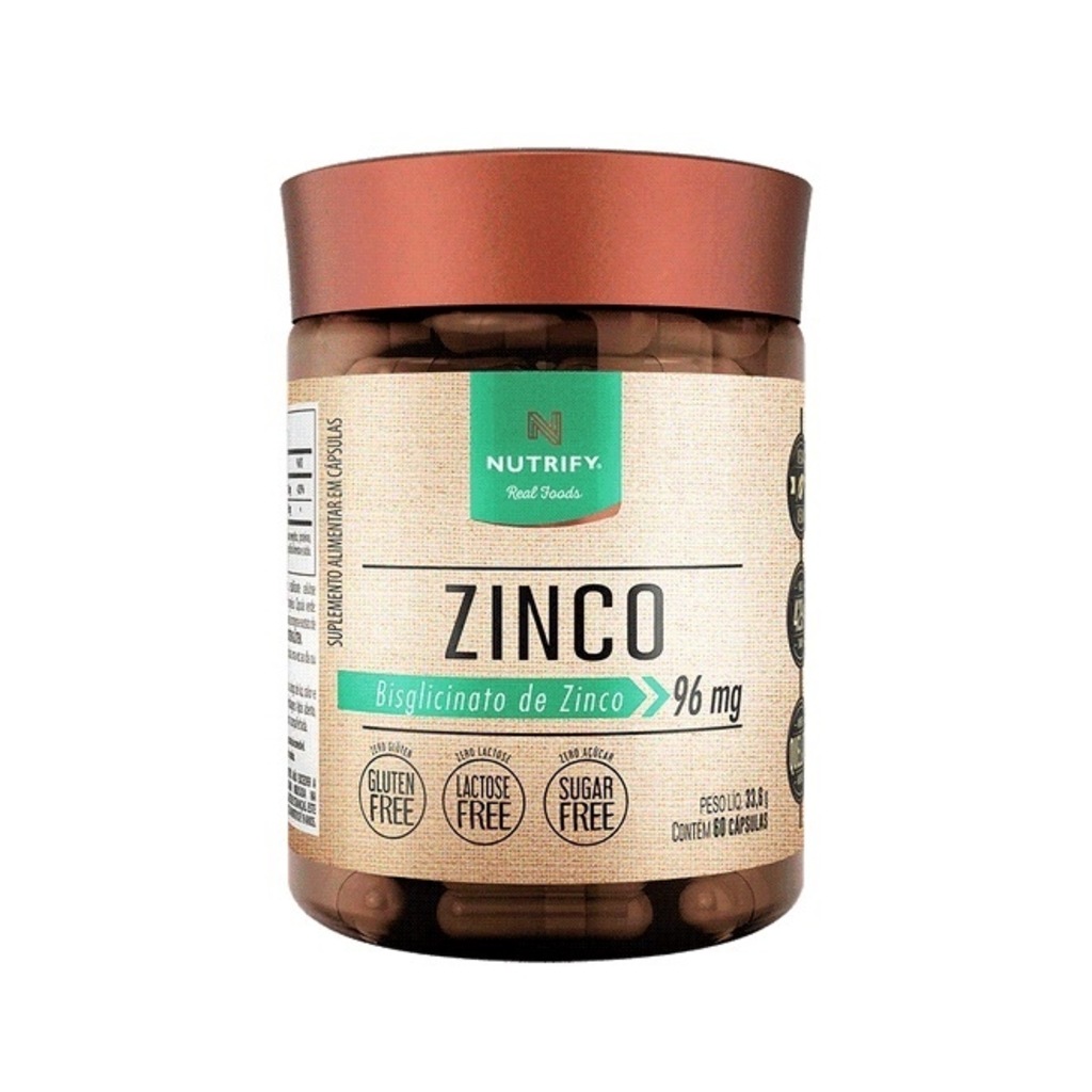 Imagem 1 do produto Zinco Nutrify - 60 Cápsulas