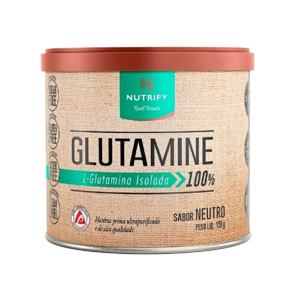 Imagem 1 do produto Glutamine 100% Nutrify - 150g