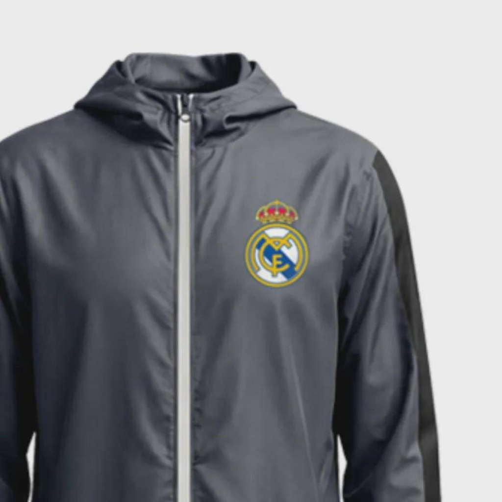 Imagem 2 do produto Casaco do Real Madrid Vento Braziline - Infantil