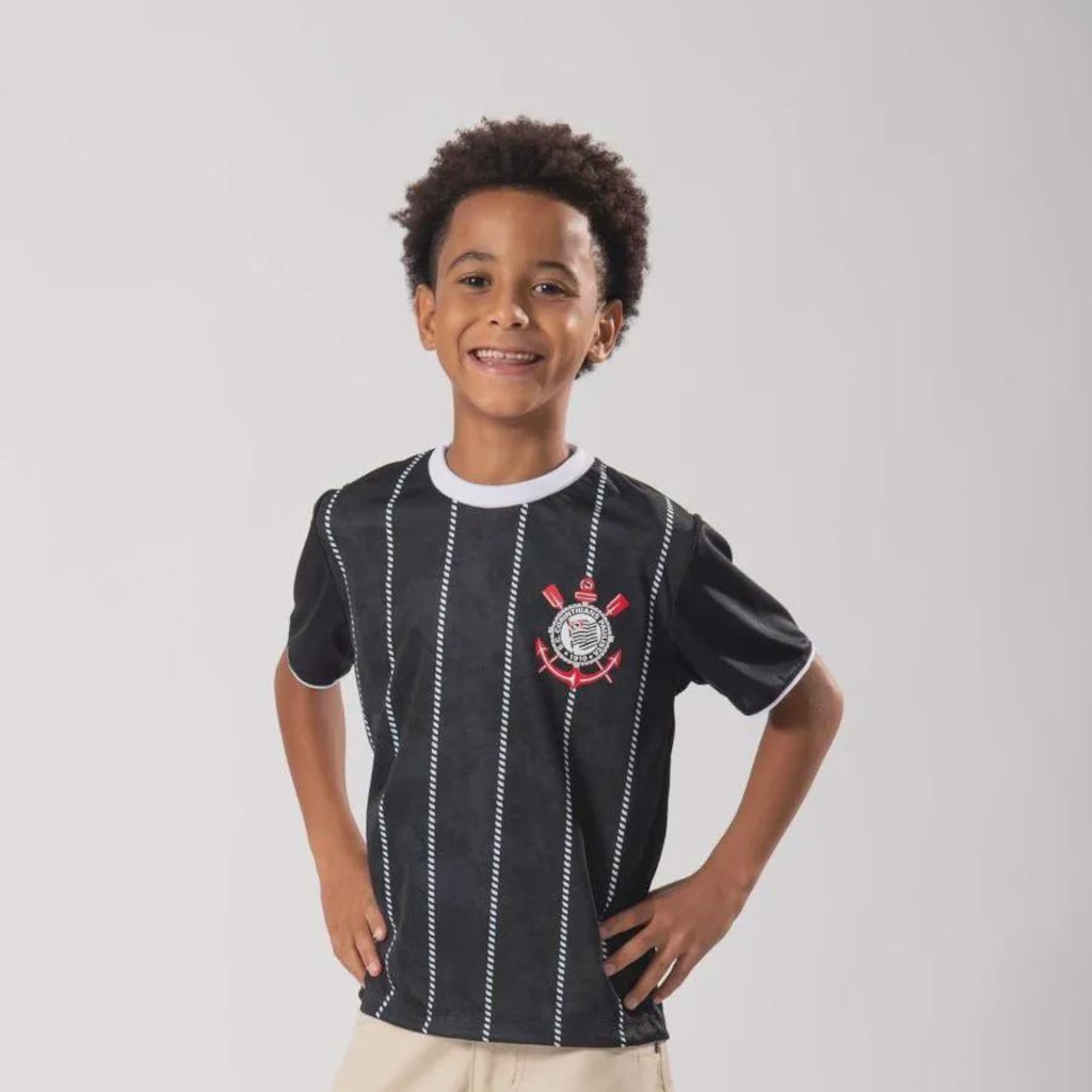 Imagem 1 do produto Camisa do Corinthians Corinto Braziline Infantil