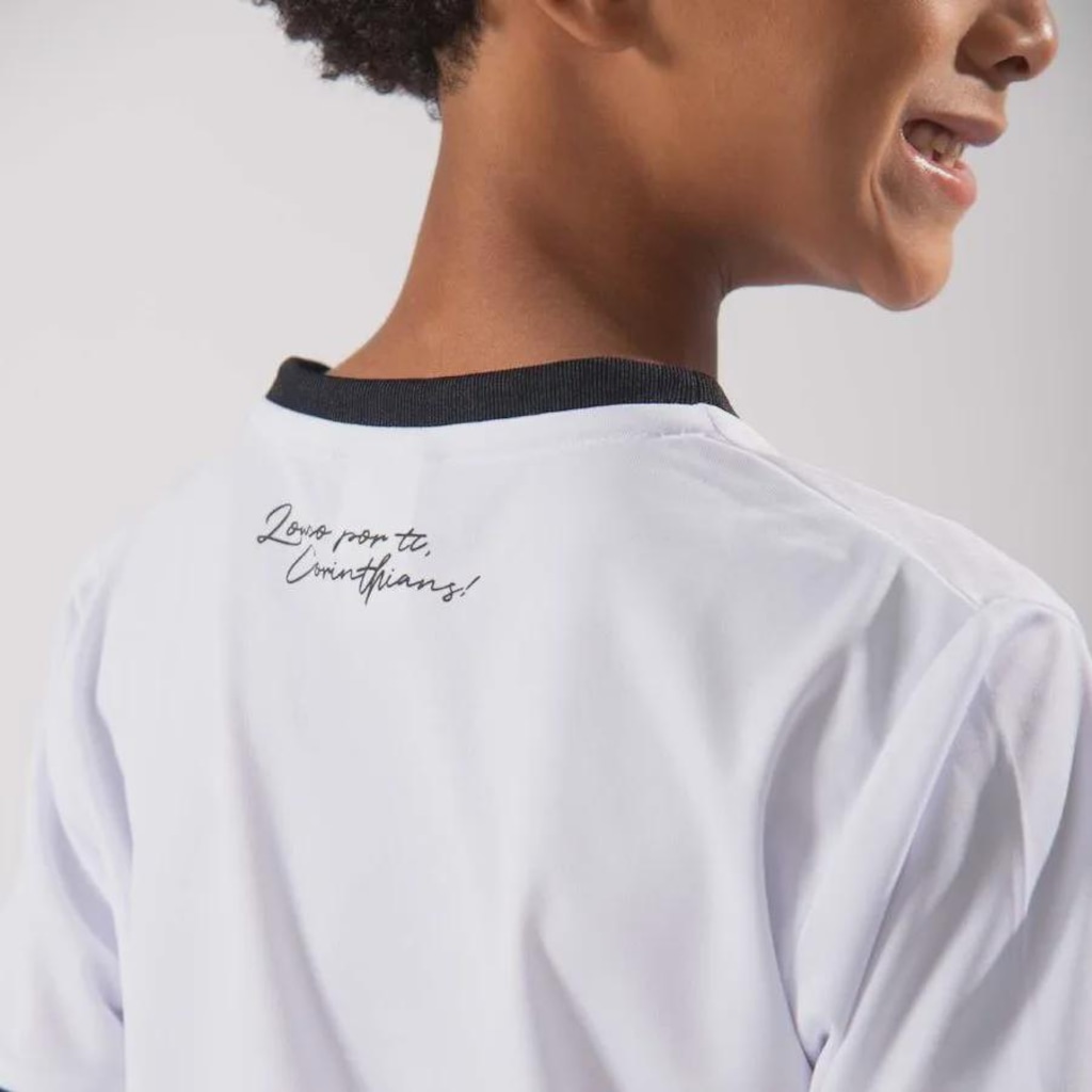 Imagem 4 do produto Camisa do Corinthians Lumina Braziline - Infantil