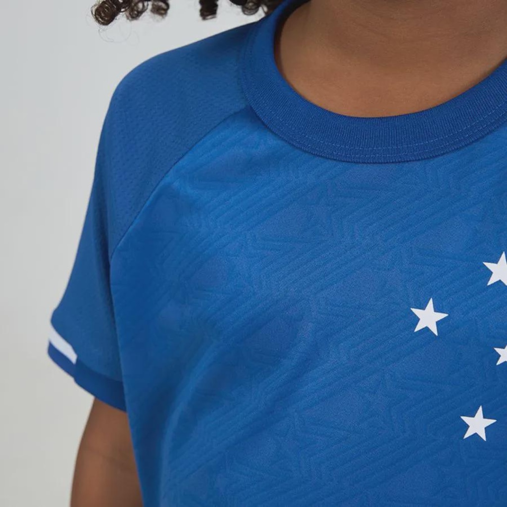 Imagem 2 do produto Camisa do Cruzeiro Solto Raglan Braziline Infantil