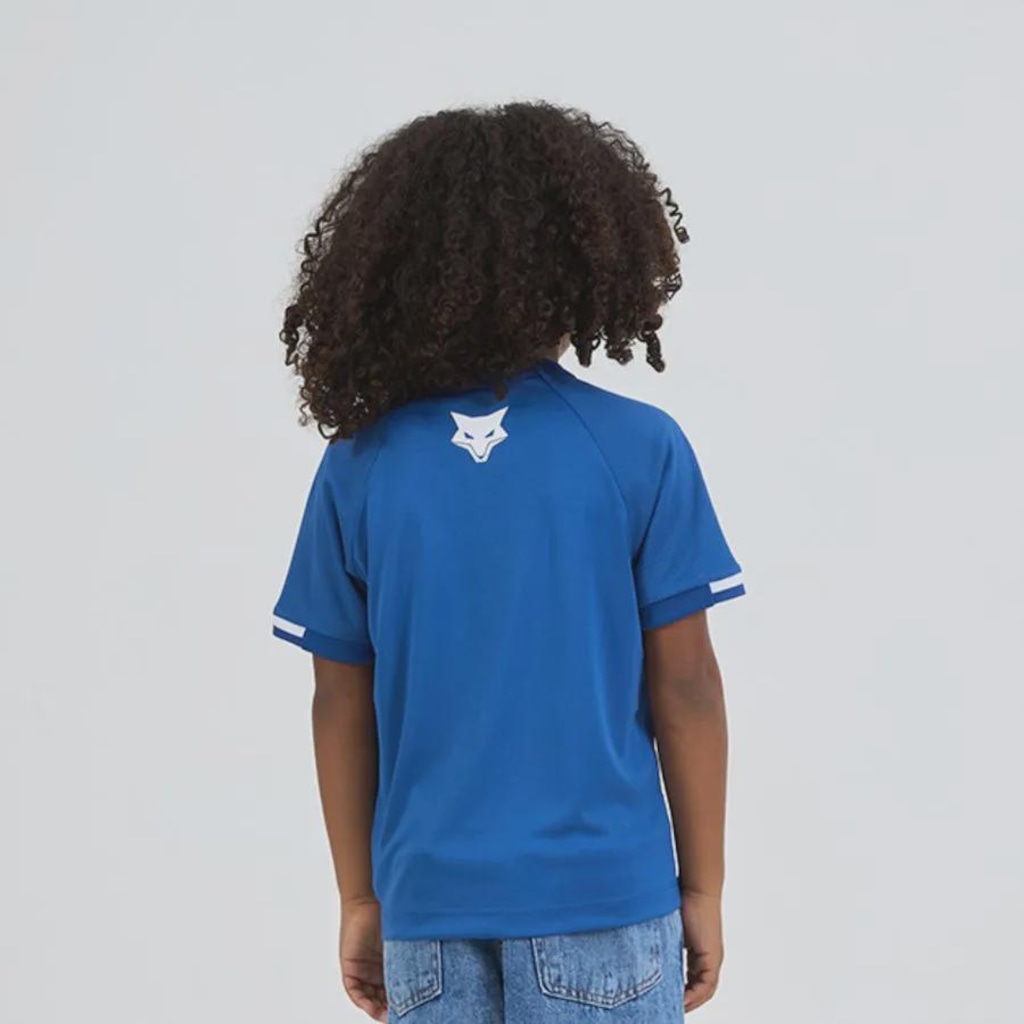 Imagem 4 do produto Camisa do Cruzeiro Solto Raglan Braziline Infantil