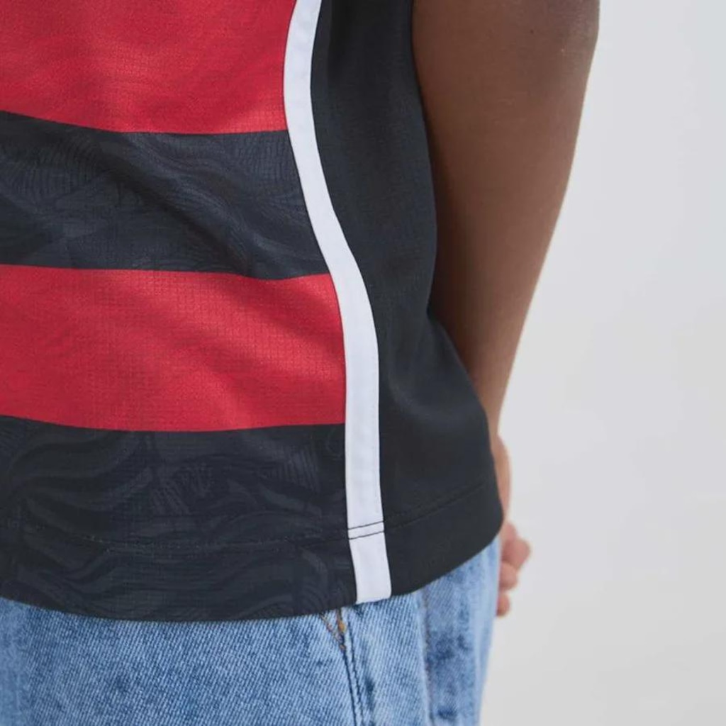 Imagem 3 do produto Camiseta Regata Flamengo Vivaz Braziline Infantil