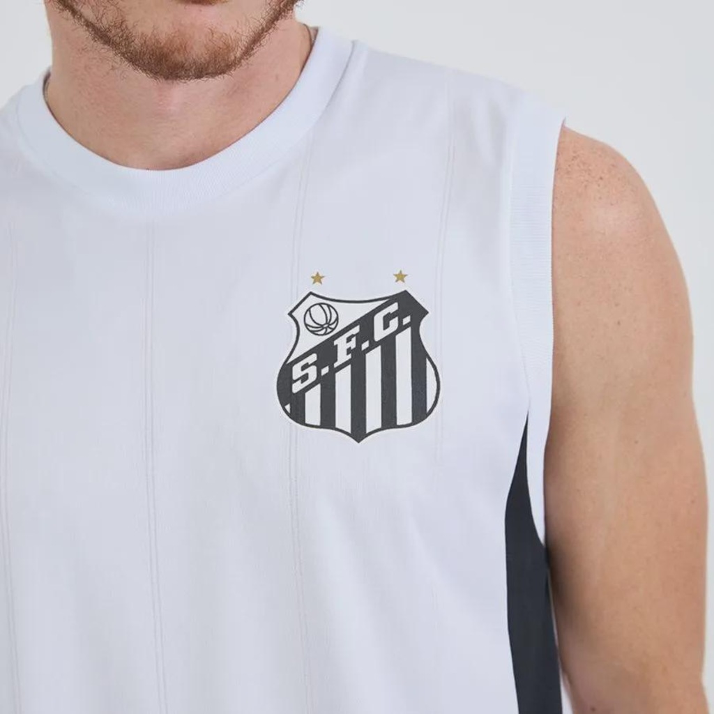 Imagem 2 do produto Camiseta Regata Santos Voar Braziline Masculina