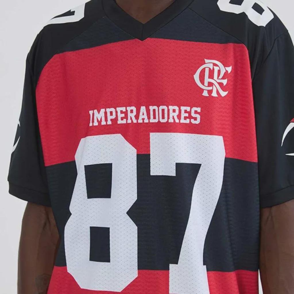 Imagem 2 do produto Camiseta do Flamengo Imperadores 4 Braziline Masculino