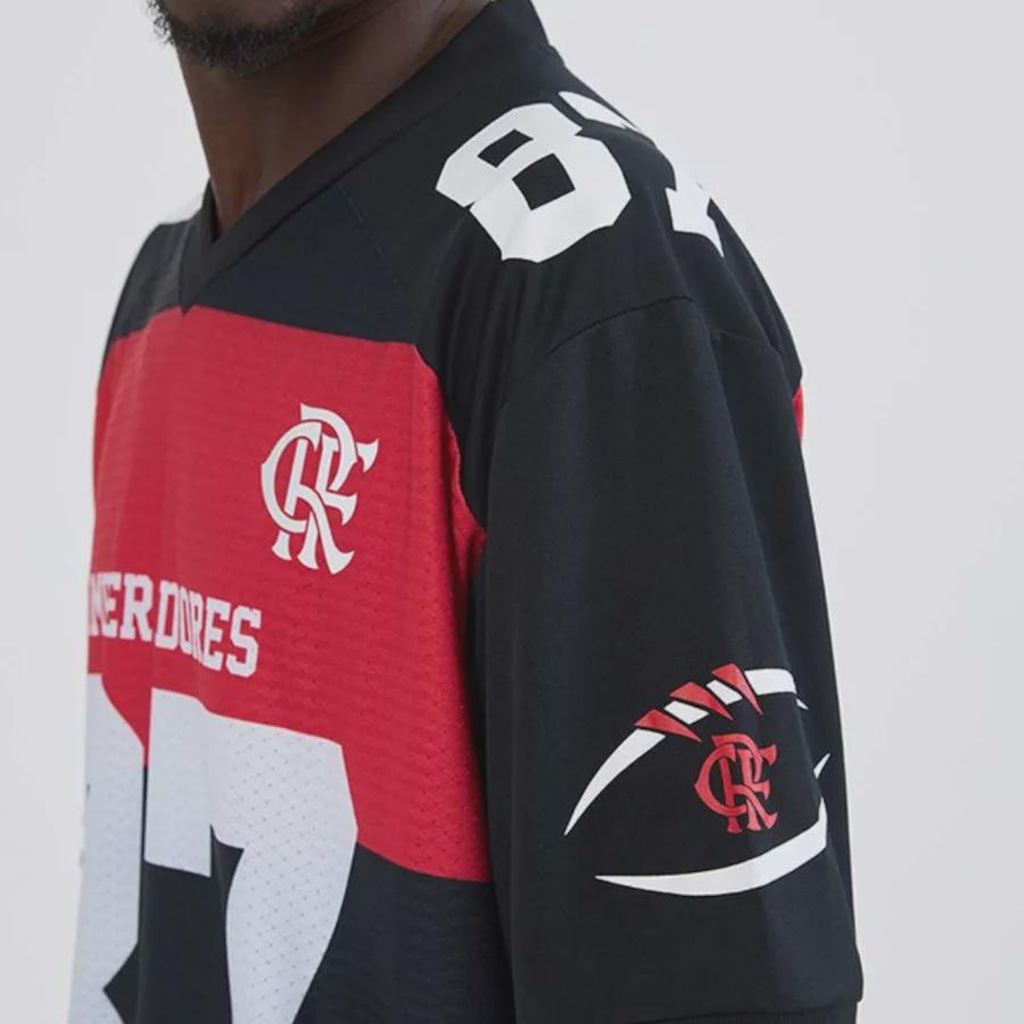Imagem 3 do produto Camiseta do Flamengo Imperadores 4 Braziline Masculino