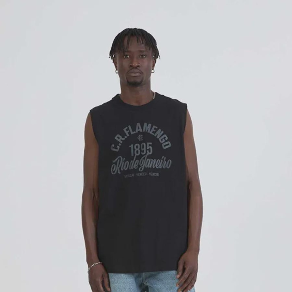 Imagem 1 do produto Camiseta Regata Flamengo Junto Braziline Masculina