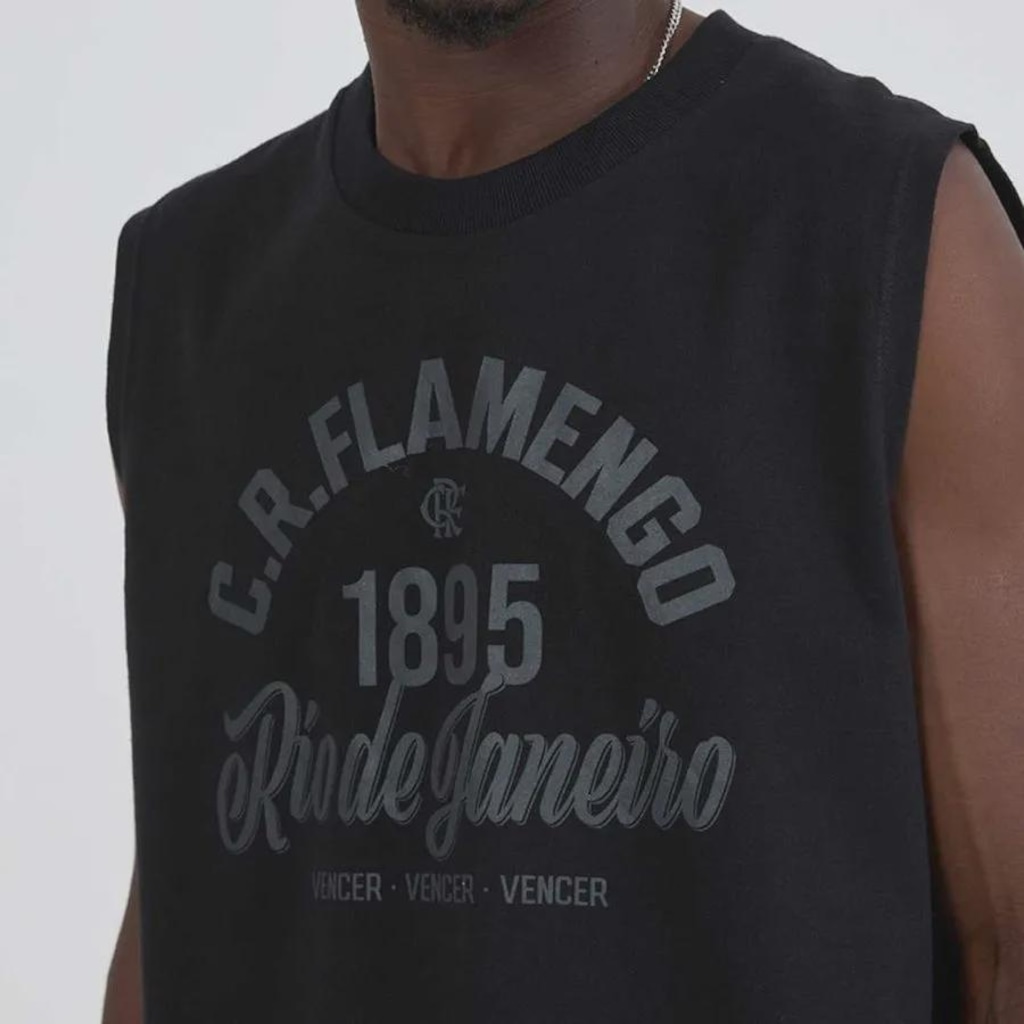 Imagem 2 do produto Camiseta Regata Flamengo Junto Braziline Masculina