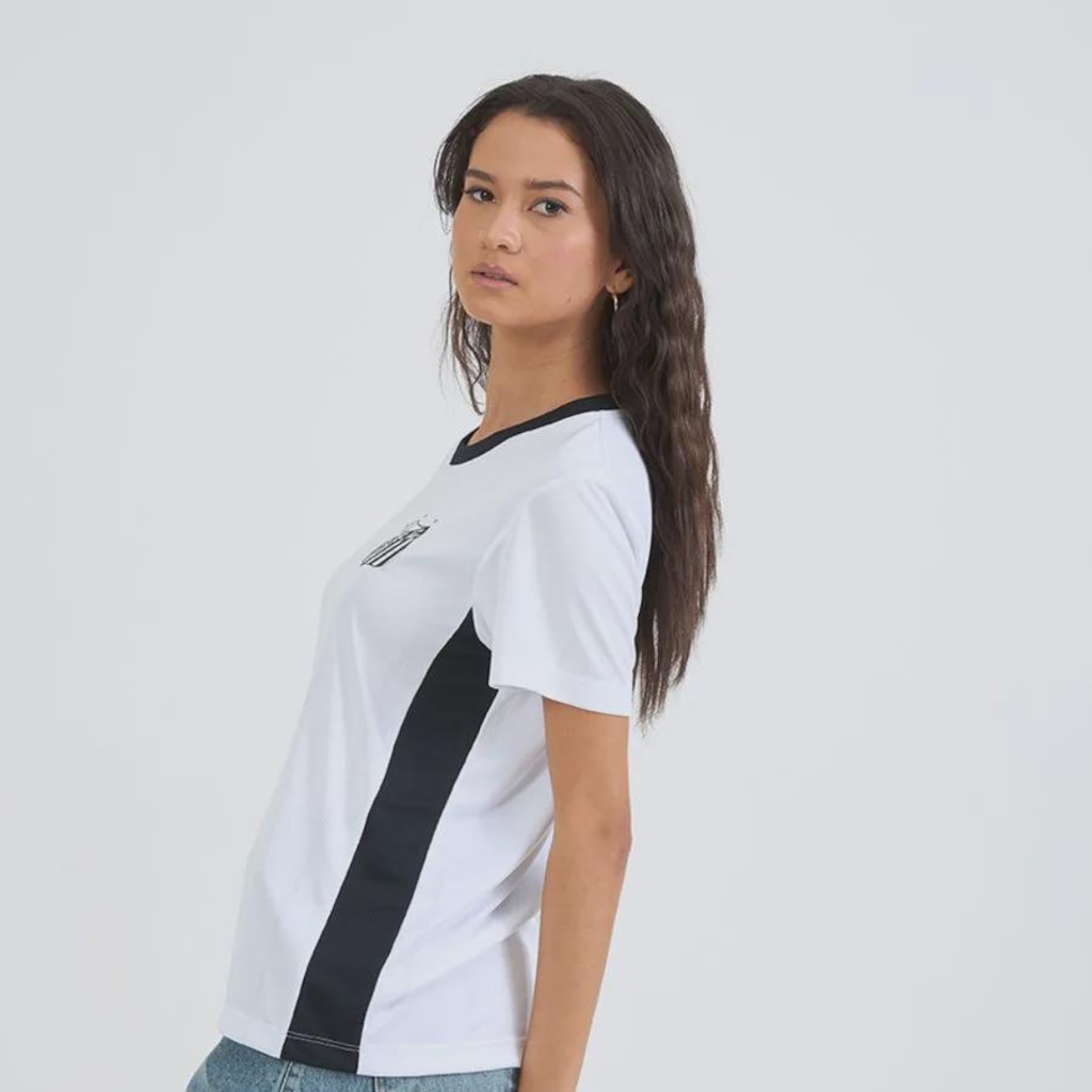 Imagem 2 do produto Camisa do Santos Liso Braziline Feminina