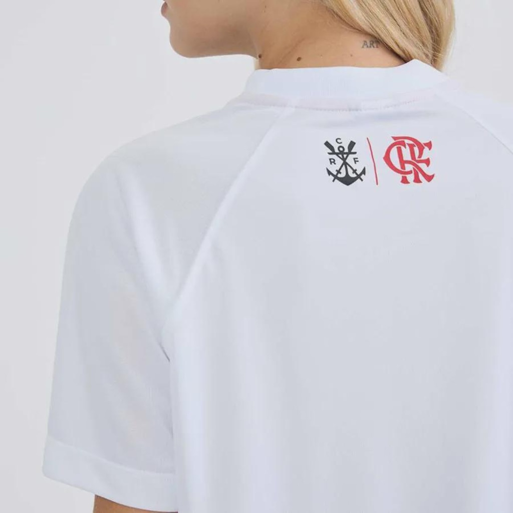 Imagem 4 do produto Camisa do Flamengo Jeito Raglan Braziline Feminina