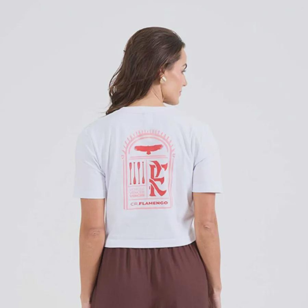 Imagem 3 do produto Cropped Flamengo Thrum Braziline Feminino