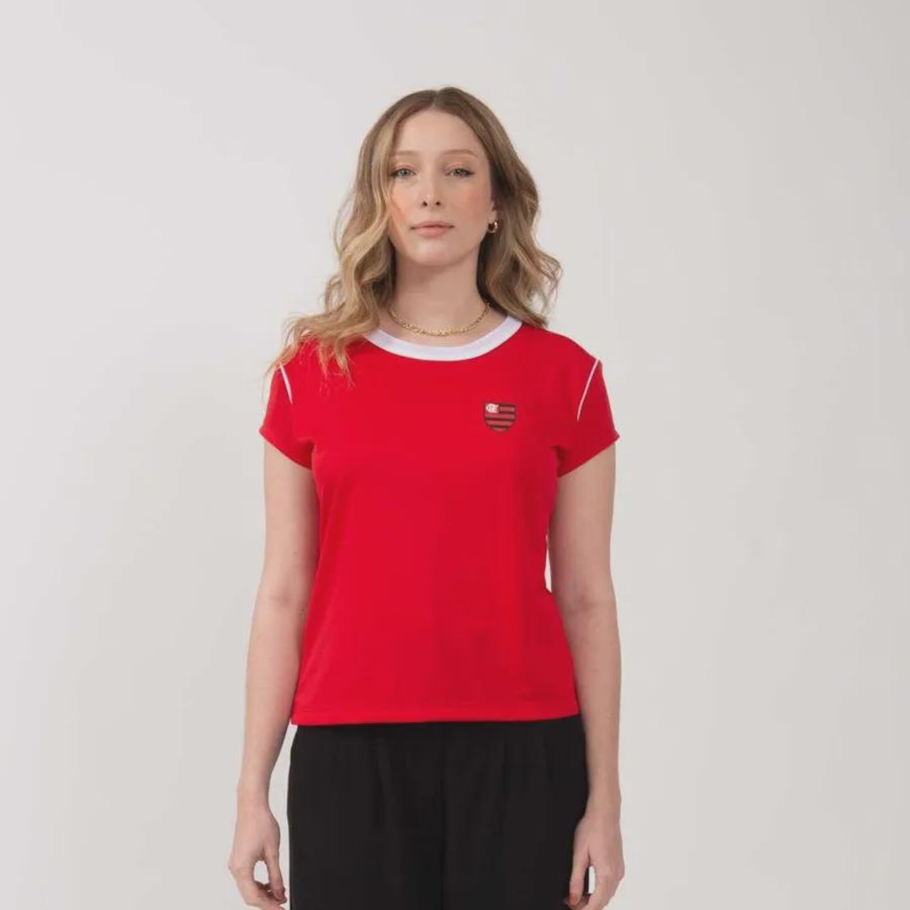 Imagem 1 do produto Camisa do Flamengo Bater Braziline Feminina